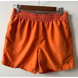 Polo by Ralph Lauren orange swim trunks men's size medium